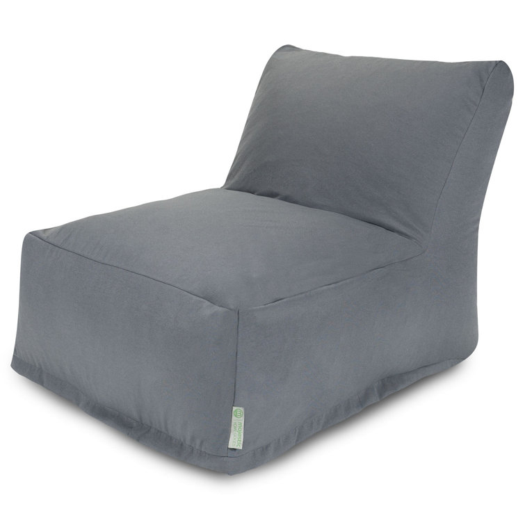 Majestic Home Goods Standard Outdoor Friendly Bean Bag Lounger
